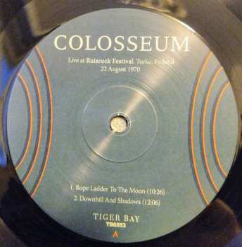LP Colosseum: Live At Ruisrock Festival, Turku, Finland 22 August 1970
