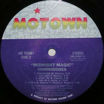 LP Commodores: Midnight Magic