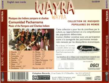 CD Comunidad Pachamama: Wayra (Musiques Des Indiens Yampara Et Charkas)