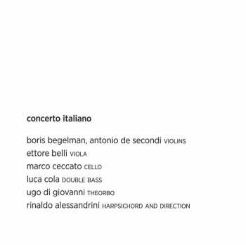 CD Concerto Italiano: 1700