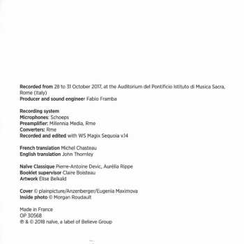 CD Concerto Italiano: 1700