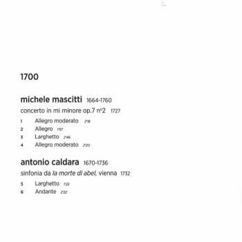 CD Concerto Italiano: 1700
