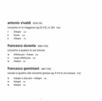 CD Concerto Italiano: 1700
