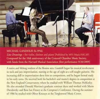 CD Concord Chamber Music Society: Brubeck/Gandolfi/Foss
