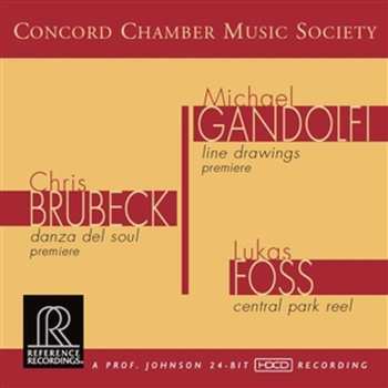 CD Concord Chamber Music Society: Brubeck/Gandolfi/Foss