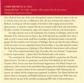 CD Concord Chamber Music Society: Brubeck/Gandolfi/Foss