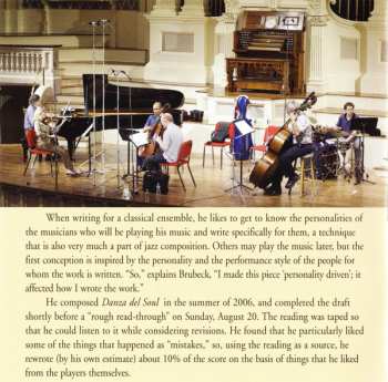 CD Concord Chamber Music Society: Brubeck/Gandolfi/Foss