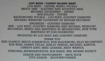 LP Lou Reed: Coney Island Baby