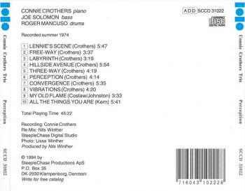 CD Connie Crothers: Perception