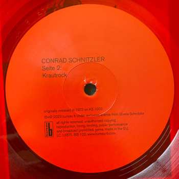 LP Conrad Schnitzler: Rot CLR | LTD | NUM