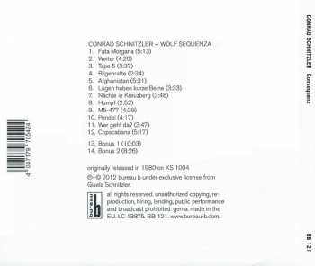 CD Conrad Schnitzler: Consequenz