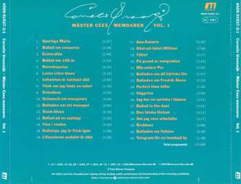 5CD/Box Set Mäster Cees Memoarer