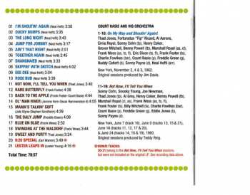 CD Count Basie Orchestra: On My Way & Shoutin' Again! + Not Now, I'll Tell You When