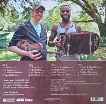 2LP Cedric Watson: Cajun & Creole Music of Louisiana