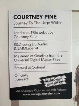 LP Courtney Pine: Journey To The Urge Within