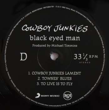 2LP Cowboy Junkies: Black Eyed Man