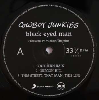 2LP Cowboy Junkies: Black Eyed Man