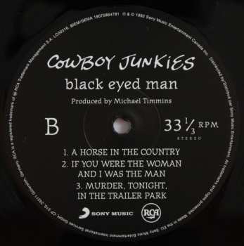 2LP Cowboy Junkies: Black Eyed Man