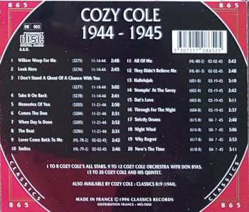 CD Cozy Cole: 1944-1945