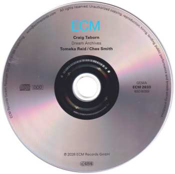 CD Craig Taborn: Dream Archives