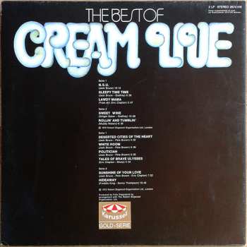 2LP Cream: The Best Of Cream Live