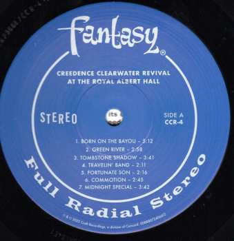 LP Creedence Clearwater Revival: At The Royal Albert Hall (April 14, 1970)