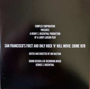 DVD/2SP Crime: San Francisco's First And Only Rock 'N' Roll Band: Live 1978 CLR | LTD