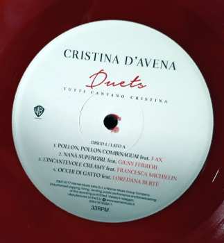 2LP Cristina D'Avena: Duets - Tutti Cantano Cristina LTD | NUM | CLR