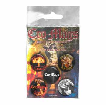 Merch Cro-Mags: Button-Set Cro-mags Button Badge Set