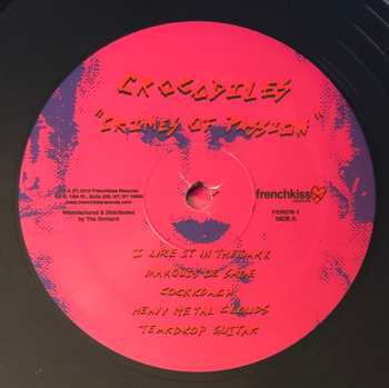 LP Crocodiles: Crimes Of Passion