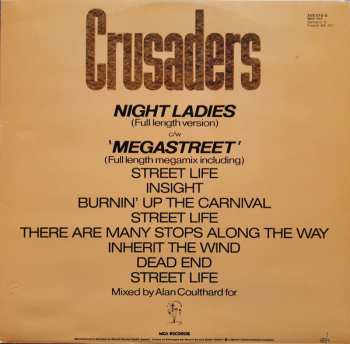 LP The Crusaders: Night Ladies / Megastreet
