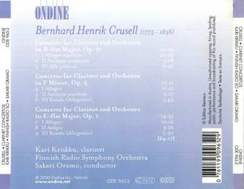 CD Sakari Oramo: Clarinet Concertos