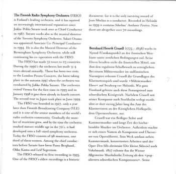 CD Sakari Oramo: Clarinet Concertos