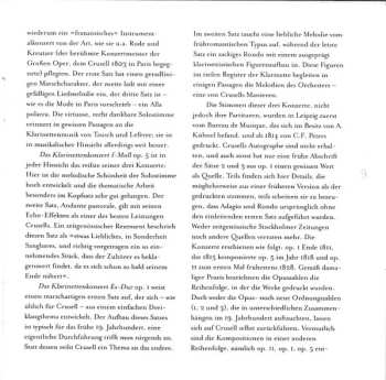 CD Sakari Oramo: Clarinet Concertos