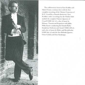 CD Sakari Oramo: Clarinet Concertos