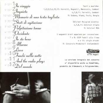 CD C.S.I.: In Quiete