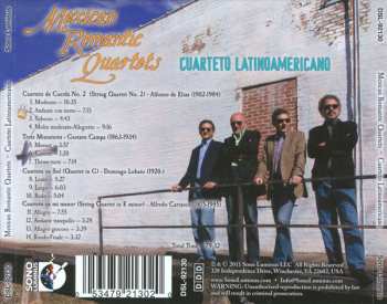 CD Cuarteto Latinoamericano: Mexican Romantic Quartets 