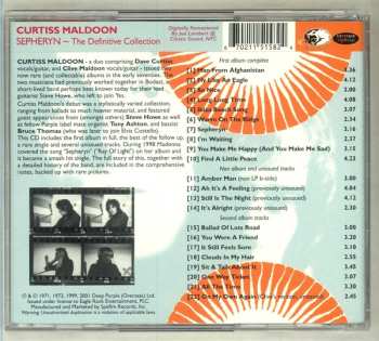 CD Curtiss Maldoon: Sepheryn The Definitive Collection