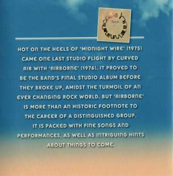 CD Curved Air: Airborne DIGI