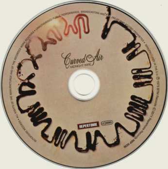 CD Curved Air: Midnight Wire LTD
