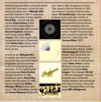 CD Curved Air: Midnight Wire LTD