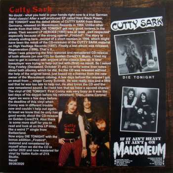 LP Cutty Sark: Die Tonight