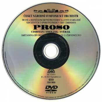 CD/DVD Czech National Symphony Orchestra: Proso - První A Jediné Koncertní Provedení Slavných Melodií Odcizených Z Operetní Fresky Járy Cimrmana