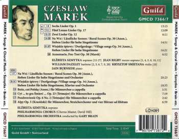 2CD Czeslaw Marek: Songs & Choral Music