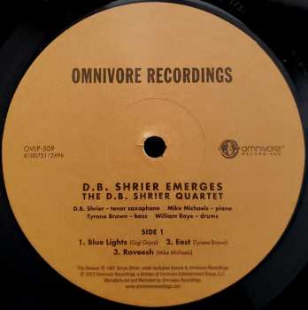 LP D.B. Shrier Quartet: D.B. Shrier Emerges