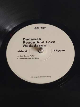 LP Dadawah: Peace And Love - Wadadasow