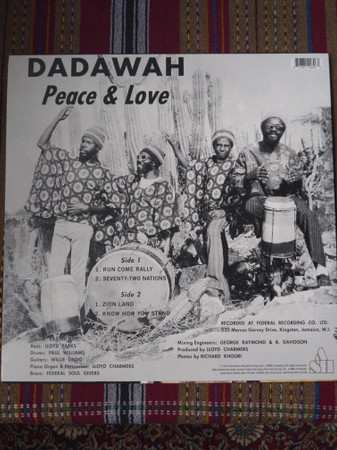 LP Dadawah: Peace And Love - Wadadasow