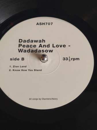 LP Dadawah: Peace And Love - Wadadasow