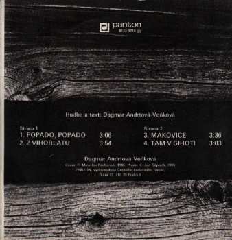 SP Dagmar Andrtová-Voňková: Popado, Popado / Makovice