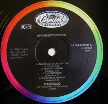 LP Lisa Dal Bello: Whōmănfoursāys